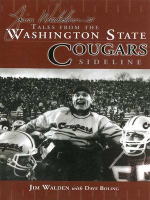 cover image of Jim Walden's Tales From the Washington State Cougars Sideline